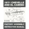 thumbnail image 1 of JEGS Factory Assembly Instruction Manual for 1971 Chevrolet Chevelle and El Camino, 1 of 1