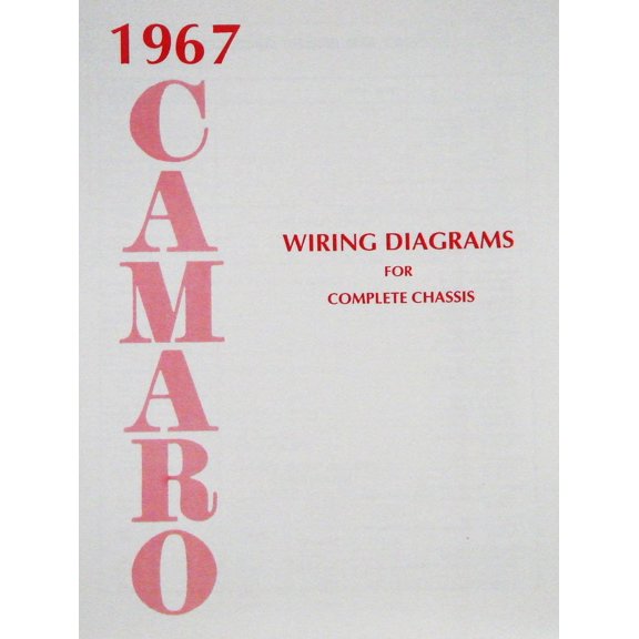 JEGS Wiring Diagram Manual for 1967 Chevrolet Camaro