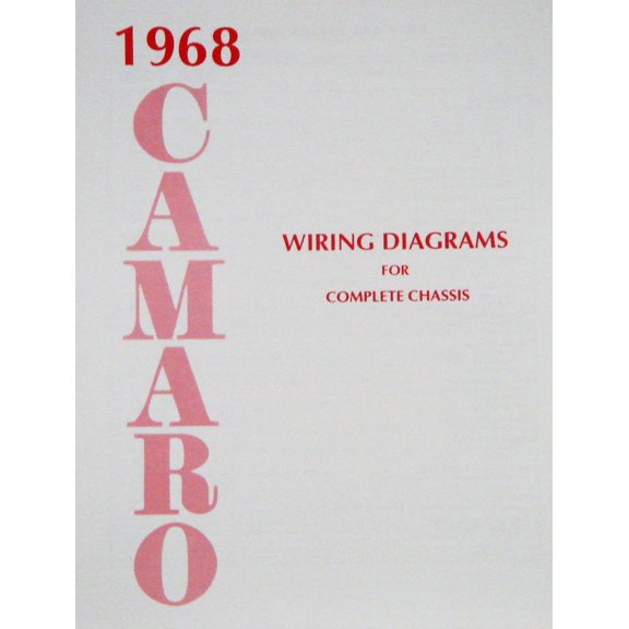 JEGS Wiring Diagram Manual for 1968 Chevrolet Camaro