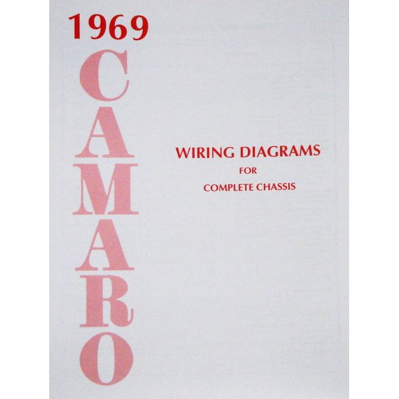 JEGS Wiring Diagram Manual for 1969 Chevrolet Camaro