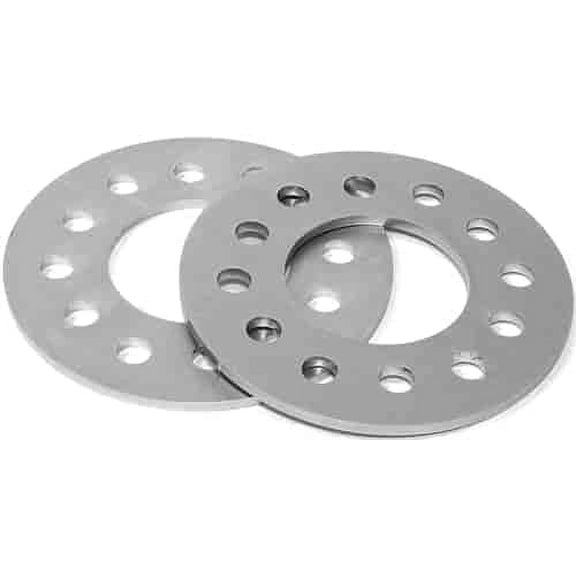 JEGS 95000 Wheel Spacers 0.25 in. Thick 2007-2017 Ford Chevy GMC 2WD 4WD 6 x 5.5