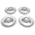 thumbnail image 2 of Grant 5640 Red Black Bowtie Steering Wheel Center Cap – Fits Challenger Classic, Chrome Finish 2 of 4