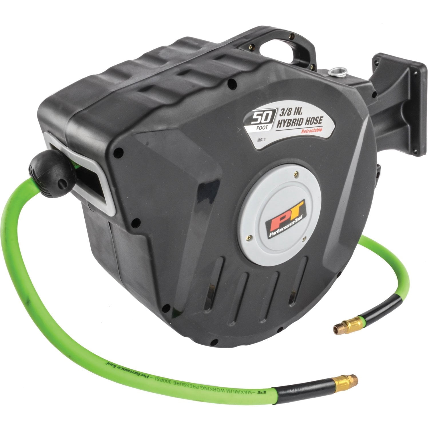 JEGS Hybrid Air Hose Reel 50' of 3/8" Air Hose