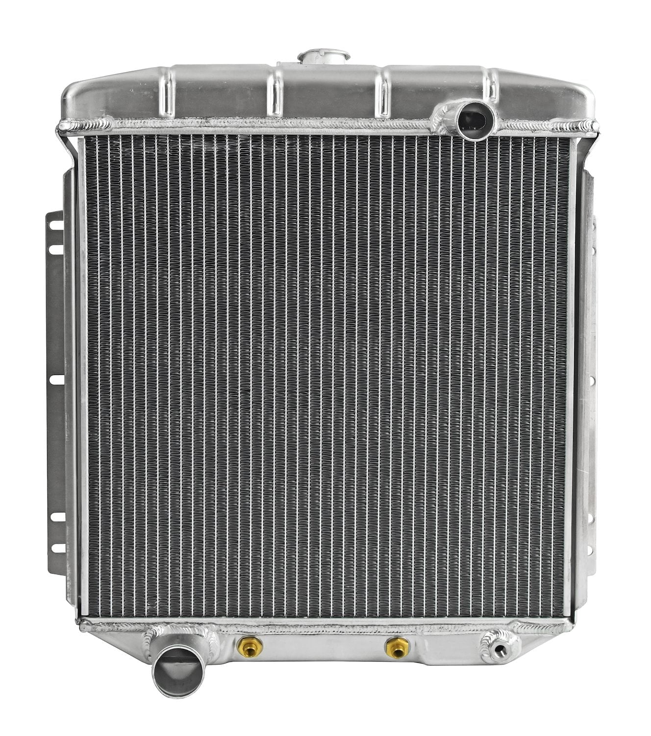 JEGS Reproduction Aluminum Radiator for Select 1954-1956 Ford Passenger ...