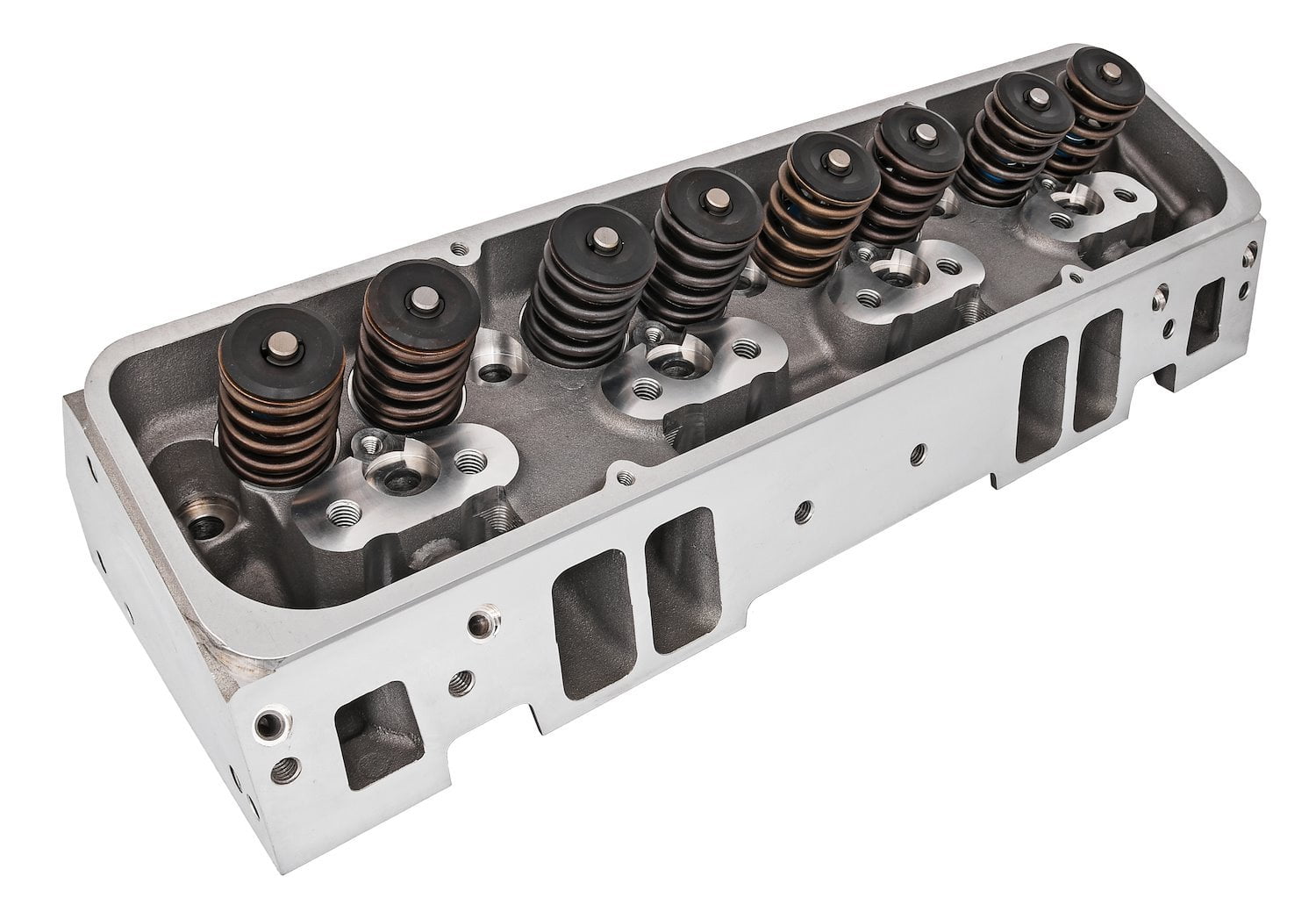 JEGS Small Block Chevy Aluminum Cylinder Head for use w/Hydraulic Flat ...