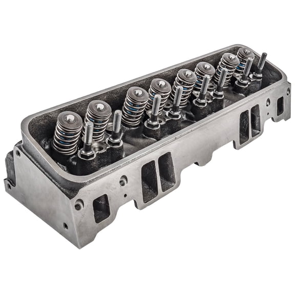 JEGS Small Block Chevy Vortec Cylinder Head, Cast Iron, 47.37 lb
