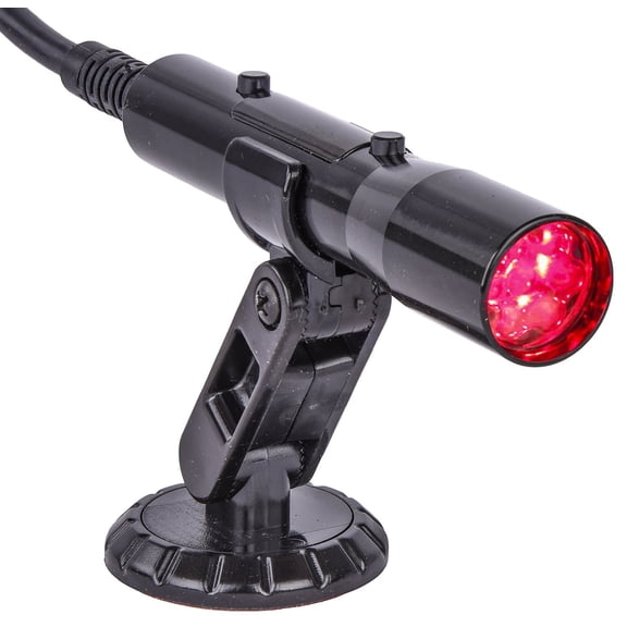 JEGS Standalone Direct Wire Shift Light [Black Billet Aluminum Housing with Red LEDs]