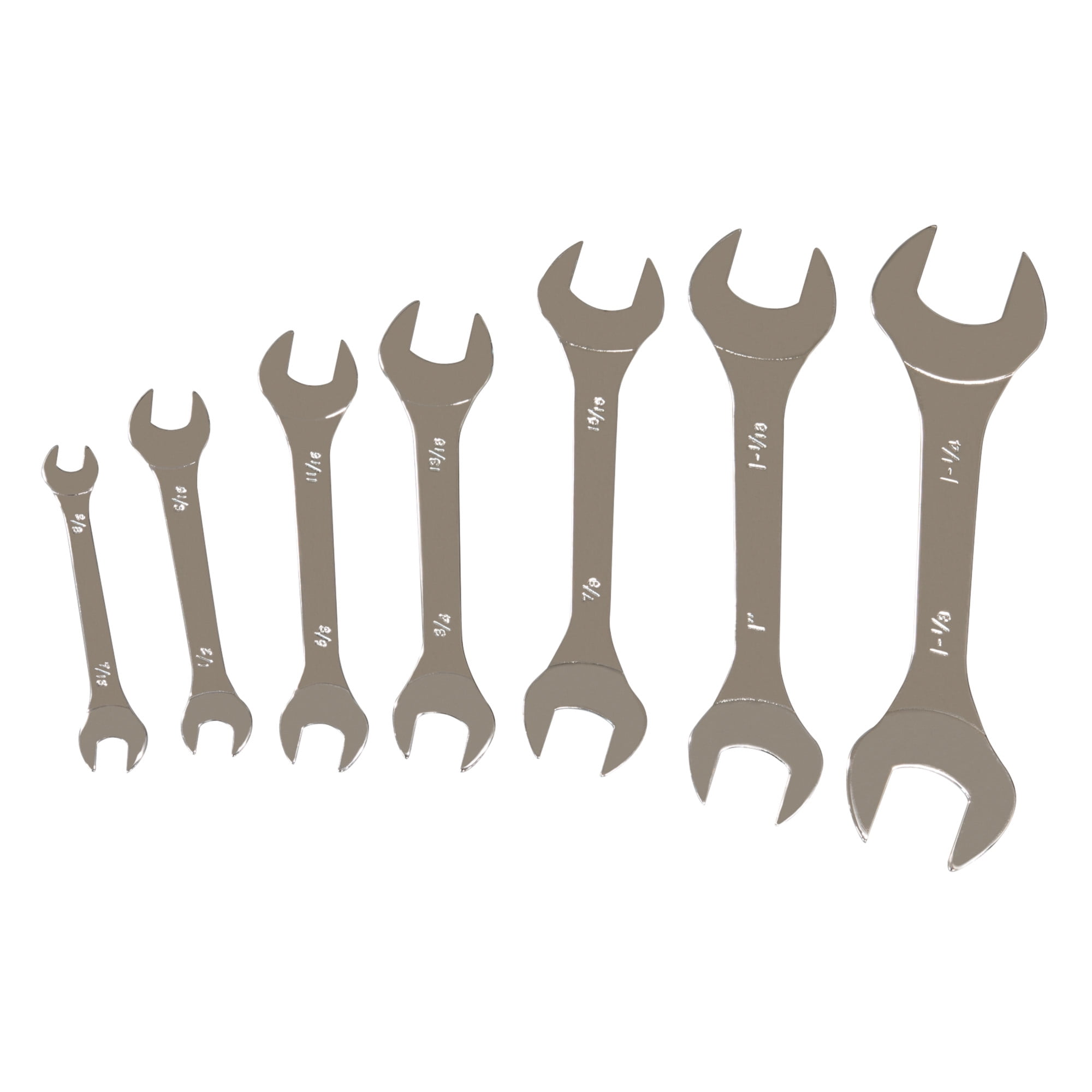 Performance Tool W30683 Polycarbonate SAE Wrench Set, 3/8-Inch to 1-Inch