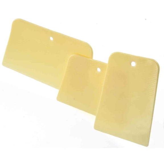 JEGS W407C Body Filler Spreaders 3 convenient sizes Useful for many filler or pu