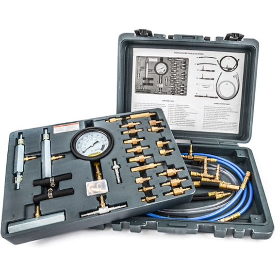 JEGS W89726 Master Fuel Injection Test Kit Quickly and accurately diagnose fuel