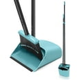 thumbnail image 1 of JEHONN Broom with Dustpan Combo Set (Grey-Green), 1 of 7