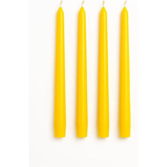 JEJQN Taper Candles Set of 4, 10 Inch Tall Candlesticks for Home, Dinner, Wedding, Party, Halloween and Christmas-Red