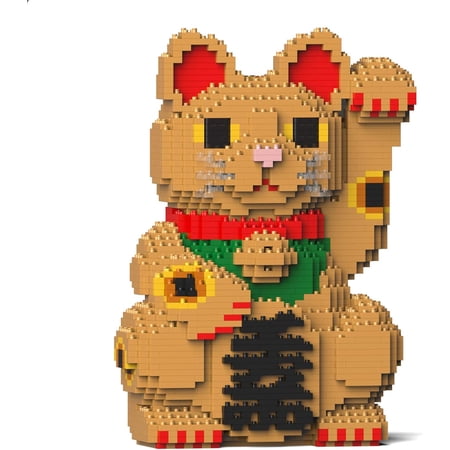 JEKCA Maneki Neko 01S-M02 | Plastic Building Blocks | Age 14+