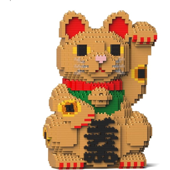 JEKCA Maneki Neko 01S-M02 | Plastic Building Blocks | Age 14+