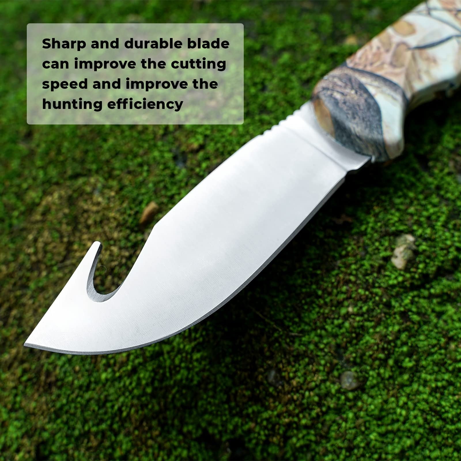 JELLAS 13 Pcs Hunting Knife Set