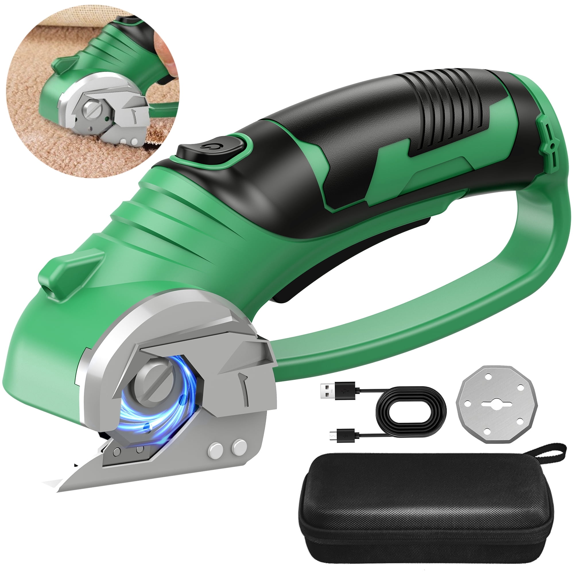 Us Box Cutter JELLAS Cardboard Cutter, 4V Cordless Electric Scissors, Box Cutter ...
