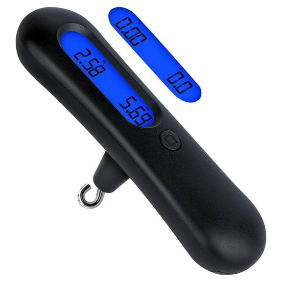 JELLOO 110 lbs Digital Bow Scale Recurve compound Archery Bow Scale Automatic Conversion With n/oz/kg/lb Bow Poundage Scale Portable Outdoor Hunting Scale Luggage Scale Built-in Backlit LCD Displa