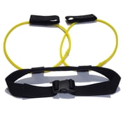 JELLOO Adjustable Booty Bands Set | 3-Level Resistance Glute & Leg Trainer Belt for Hip Sculpting