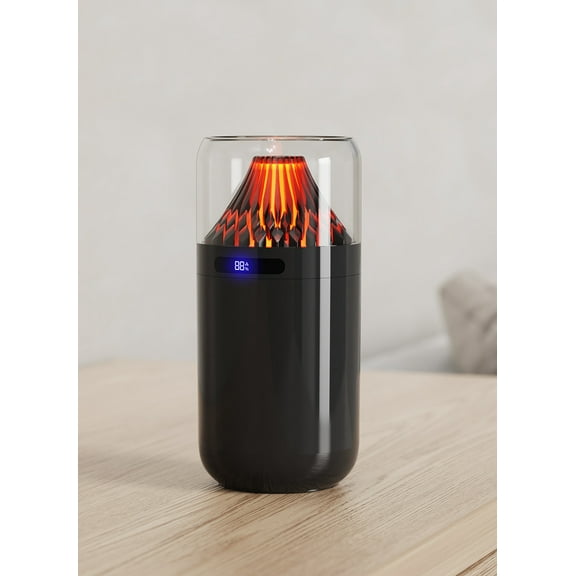 JELLOO Car Humidifier, Can Add Aromatherapy Essential Oil, Night Light, Water and Power Off Automatic Shutdown Protection, Suitable for Car Living Room Room Office