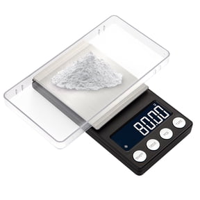 JELLOO Digital Kitchen Scale with LCD Display, 500g/0.01g High Precision Mini Pocket Scale with Tare/Count Function, 7 Units, Mini Ounces Food Scale for Lab Baking Cooking Jewelry Powder Herbs