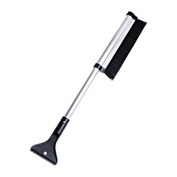 JELLOO Extendable Ice Scraper & Snow Brush | 17"-26" Telescopic Windshield Cleaning Tool for Cars & SUVs