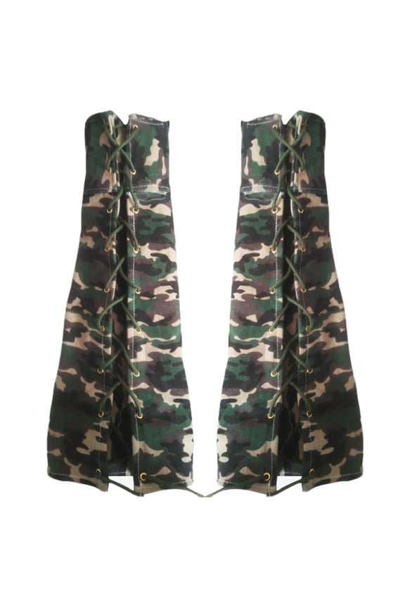 Heavy Duty Waterproof Hunting Leggings Gaiters - Snake & Insect Bite Protection for Hiking Skiing Climbing Camping, XXL Size