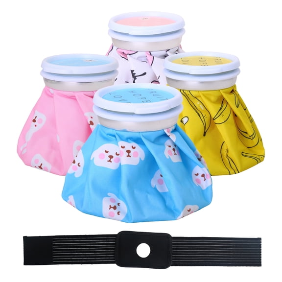 JELLOO Soft Ice Packs for Injuries Reusable for Kids Adults Cold Therapy Packs for Shoulder Wrist Knee Leg Pain Cold Compress for Swelling Bruises Wisdom Teeth Breastfeeding Headaches