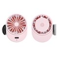 thumbnail image 1 of JELLOO USB Rechargeable Portable Cooling Device, Silent Mini Bladeless Cooler, Adjustable Speed Clip-on Design for Shirt, Waist, Outdoor Travel & Office, 1 of 10