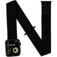 thumbnail image 1 of JEMACHE Nylon Armband for Apple Watch 42mm 41mm 40mm iWatch Series 10 9 8 7 6 5 4 SE Strap, Women Men Sport Workout Comfy Arm/Ankle Band (Black), 1 of 7
