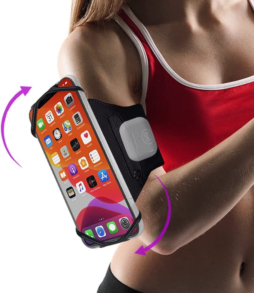 JEMACHE Running Armband for iPhone 15 Pro Max, 15 14 13 12 11
