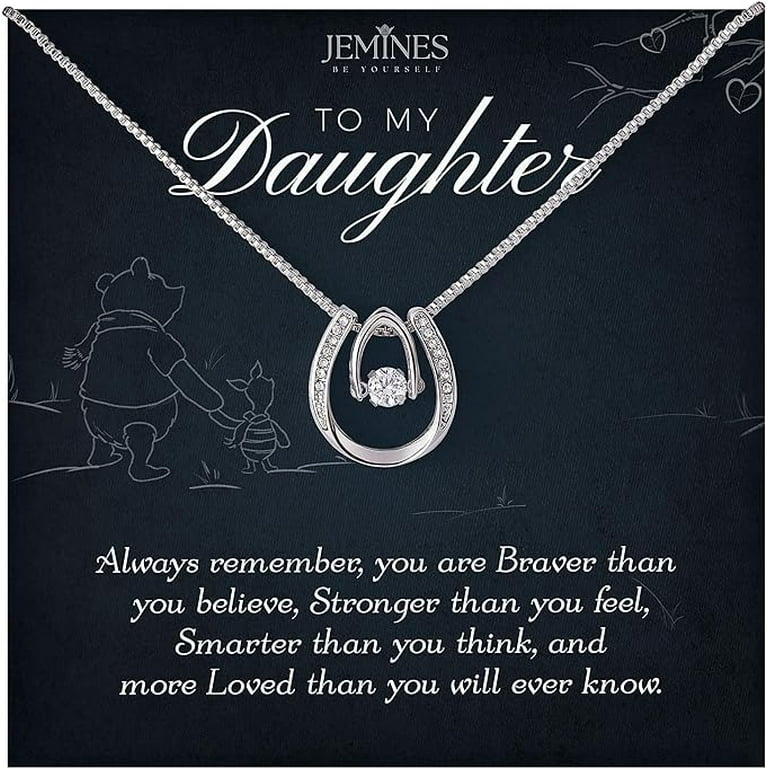 Necklaces Meaningful Jewelry For Daughter JEMINES Mothers Day