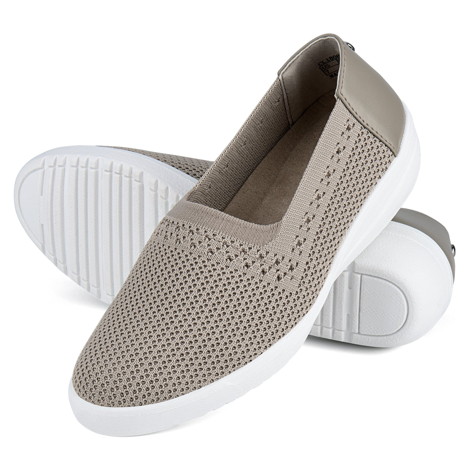 JENN ARDOR Ladies Slip-on Shoes Lightweight Low-top Platform Casual ...