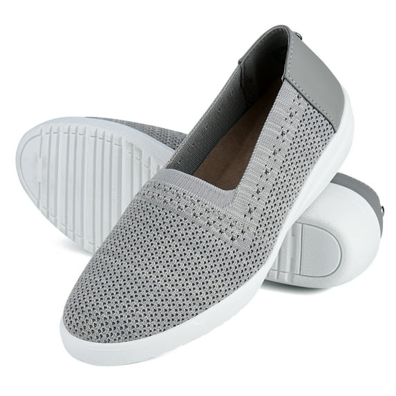JENN ARDOR Women's Lightweight Athletic Shoes,Breathable Casual Slip-on Walking Sneakers,Women's Fashion Sneakers Breathable Orthopedic Slip On Walking Shoes