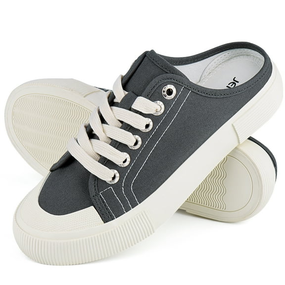 JENN ARDOR Mules for Women Slip on Flats Loafers, Closed Toe Backless Womens Slip-On Mules, Flat Loafers Shoes for Women, Women’s Mules