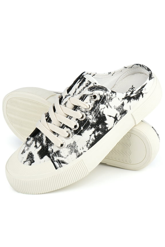 Mules for Women Slip on Flats Loafers, Closed Toe Backless Womens Slip-On Mules, Flat Loafers Shoes for Women, Women’s Mules