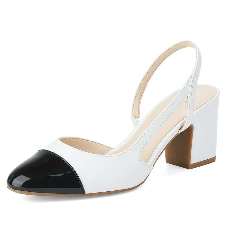 2 inch block heels closed toe sales