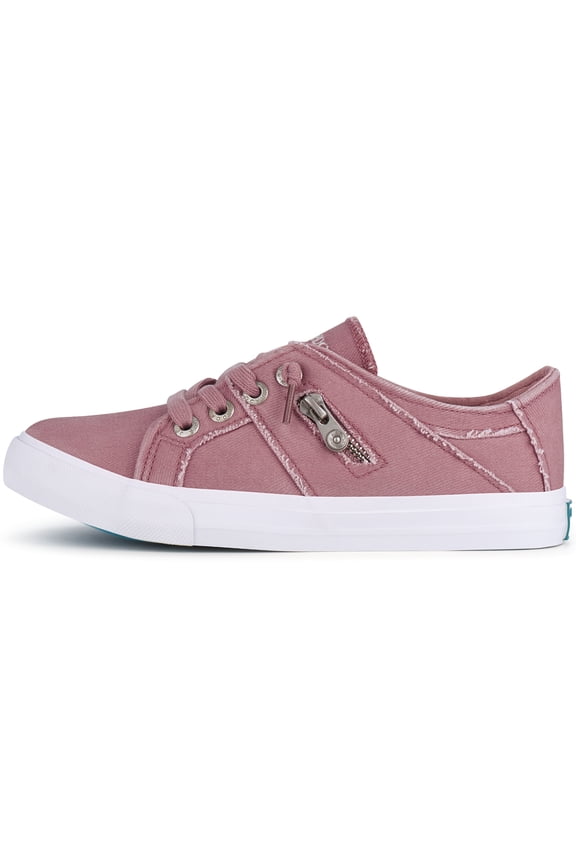Women Casual Low Top Platform Canvas Sneakers