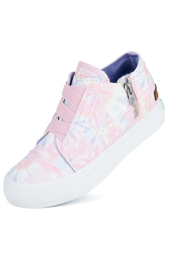 Women Platform Sneakers Hidden Wedge Canvas Shoes Fashion Walking Slip On Sneaker Non Slip with Zipper