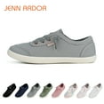 thumbnail image 1 of JENN ARDOR Women Slip On Sneakers Classic Low Top Canvas Shoes Causal Comfortable Walking Flats, 1 of 8
