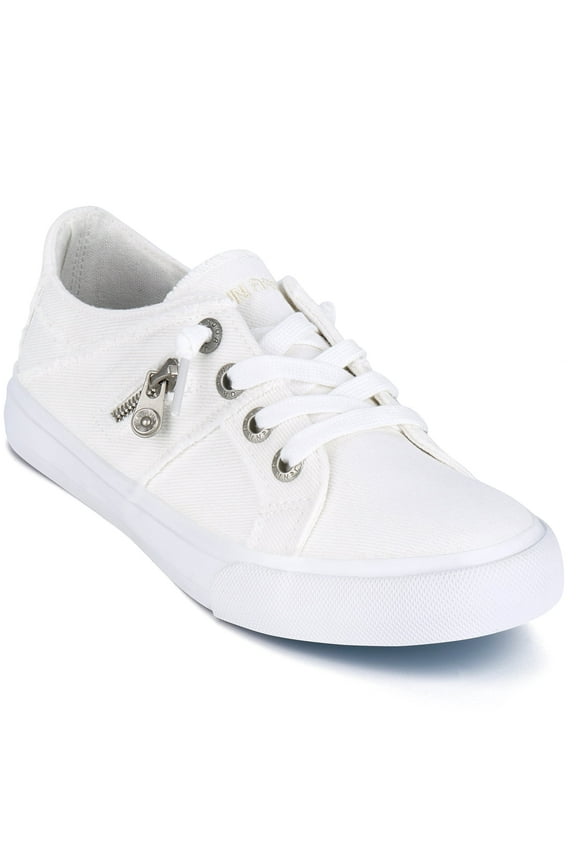 Women Sneakers Low Top Slip On Fashion Shoes Lace up Canvas Flats Walking Running Shoes