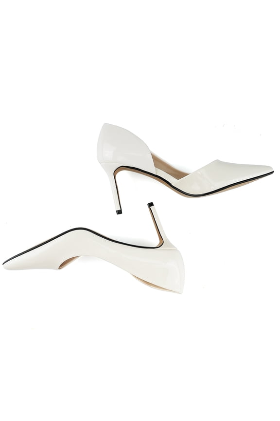 Women's 3 in High Heels Pointed Closed Toe D'Orsay Stiletto Wedding Bride Guest Party Dress Classic Elegant Pumps Casual Work Shoes