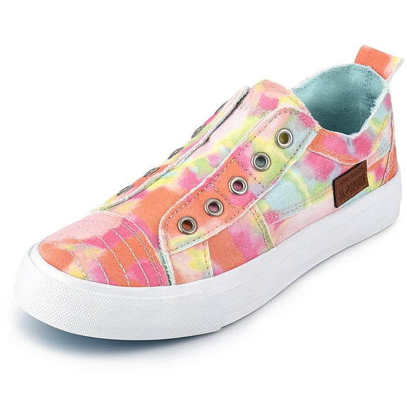 JENN ARDOR Women’s Canvas Shoes Low Top Slip on Walking Shoes Casual Shoes Fashion Sneakers