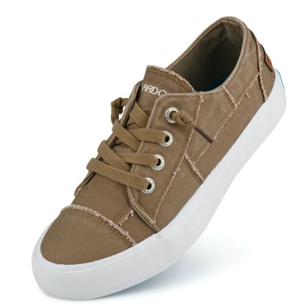 JENN ARDOR Women's Canvas Shoes Sneakers Slip-On Fashion Shoes Low Top Casual Tennis Shoes