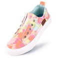 thumbnail image 1 of JENN ARDOR Women's Canvas Slip on Sneakers Low Tops Fashion Flats Comfortable Casual Shoes for Walking Unlaced Slip on Sneakers Flats Shoes Bk 10, 1 of 9