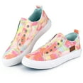 thumbnail image 1 of JENN ARDOR Women's Canvas Sneakers Laceless Flats Low Tops Running shoes Student Casual Shoes, 1 of 9