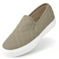 thumbnail image 1 of JENN ARDOR Women’s Fashion Sneakers Classic Slip on Flats Comfortable Walking Sports Casual Shoes Quilted Casual Shoes, 1 of 11