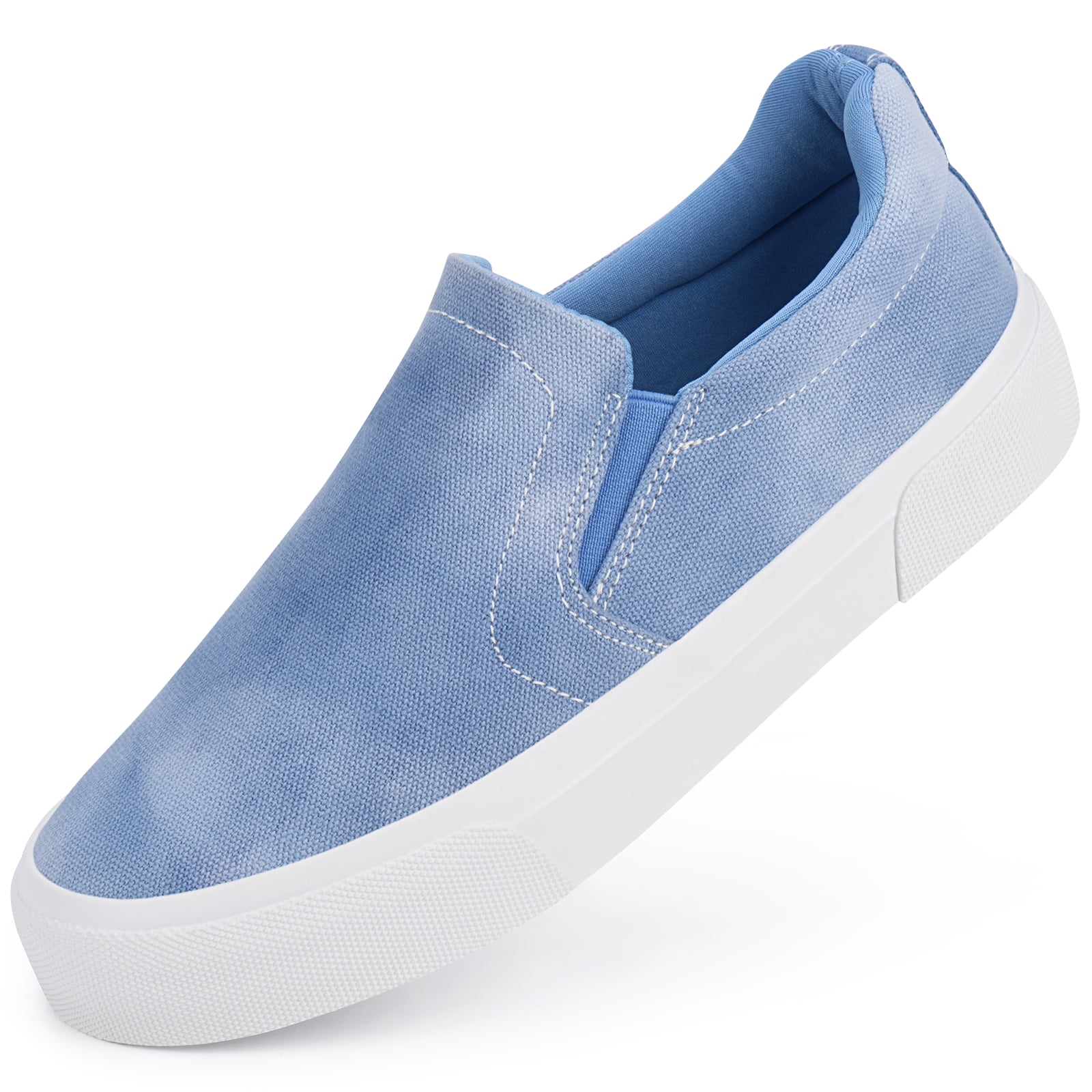 JENN ARDOR Women’s Fashion Sneakers Classic Slip on Flats Comfortable Walking Sports Casual Shoes