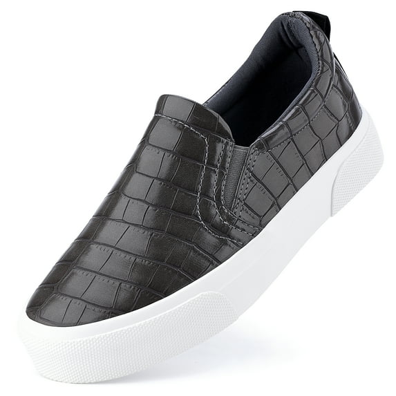 JENN ARDOR Women’s Fashion Sneakers Classic Slip on Flats Comfortable Walking Sports Casual Shoes