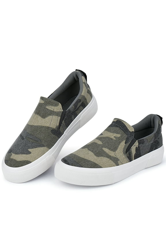 Women’s Fashion Sneakers Clearance Sales Shoes Slip on Canvas Shoes