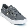 thumbnail image 1 of JENN ARDOR Women's Low Top Canvas Sneakers Slip-on Elastic Belt Walking Shoes, 1 of 6